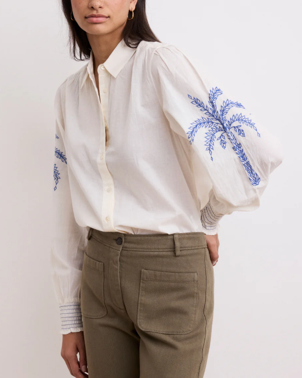 CHEMISE CAICOS ECRU ~ HARTFORD